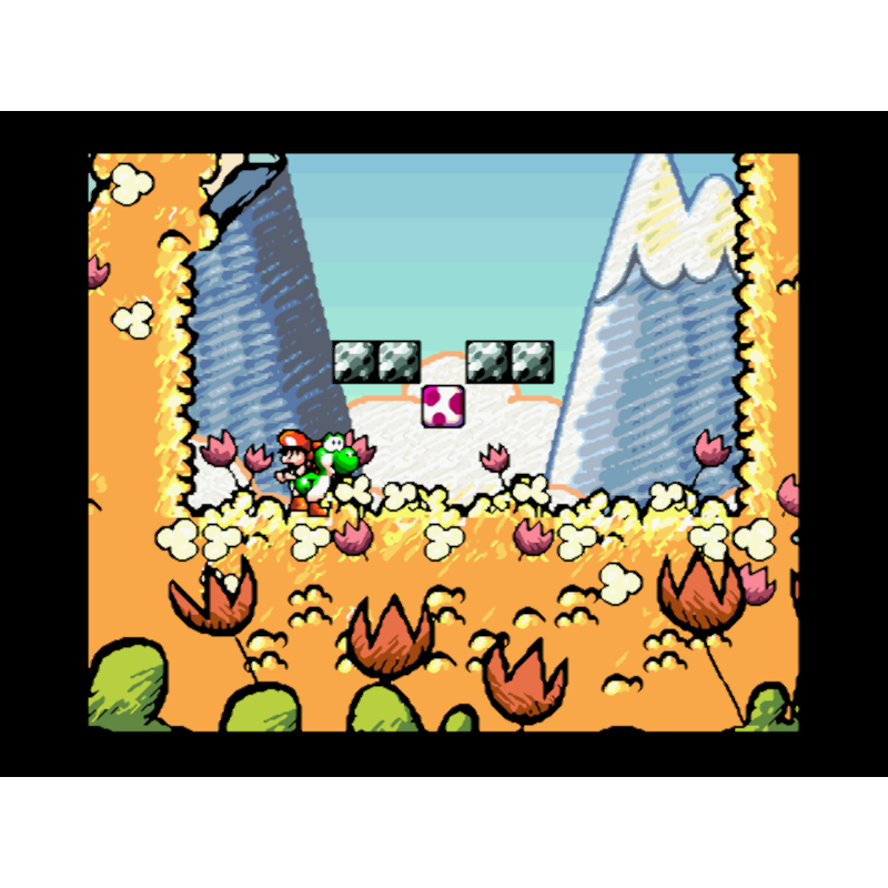 SUPER MARIO WORLD 2 YOSHI'S ISLAND SN - Image 2