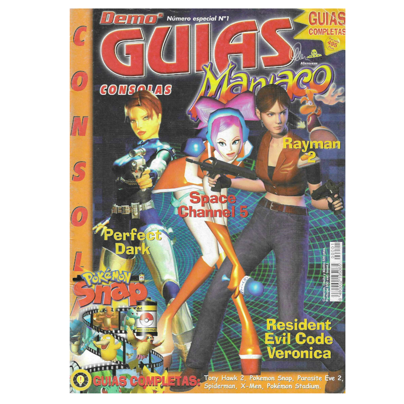 REVISTA DEMO GUIAS CONSOLAS MANÍACO Nº 1