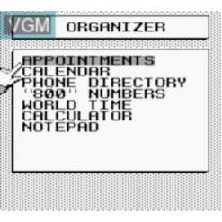 INFOGENIUS PRODUCTIVITY PAK PERSONAL ORGANIZER AND PHONE BOOK GB IG3