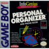 INFOGENIUS PRODUCTIVITY PAK PERSONAL ORGANIZER AND PHONE BOOK GB FC