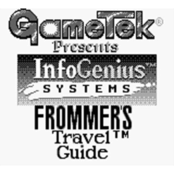 INFOGENIUS PRODUCTIVYTY PAKFROMMERS TRAVEL GUIDE GB IG2