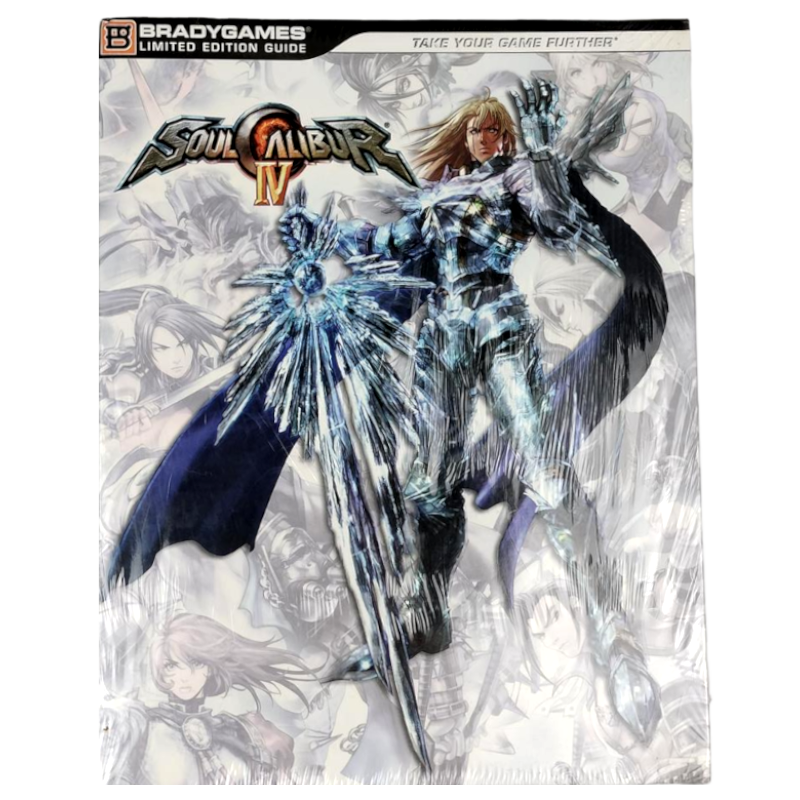 REVISTA BRADYGAMES SOUL CALIBUR IV LIMITED EDITON GUIDE