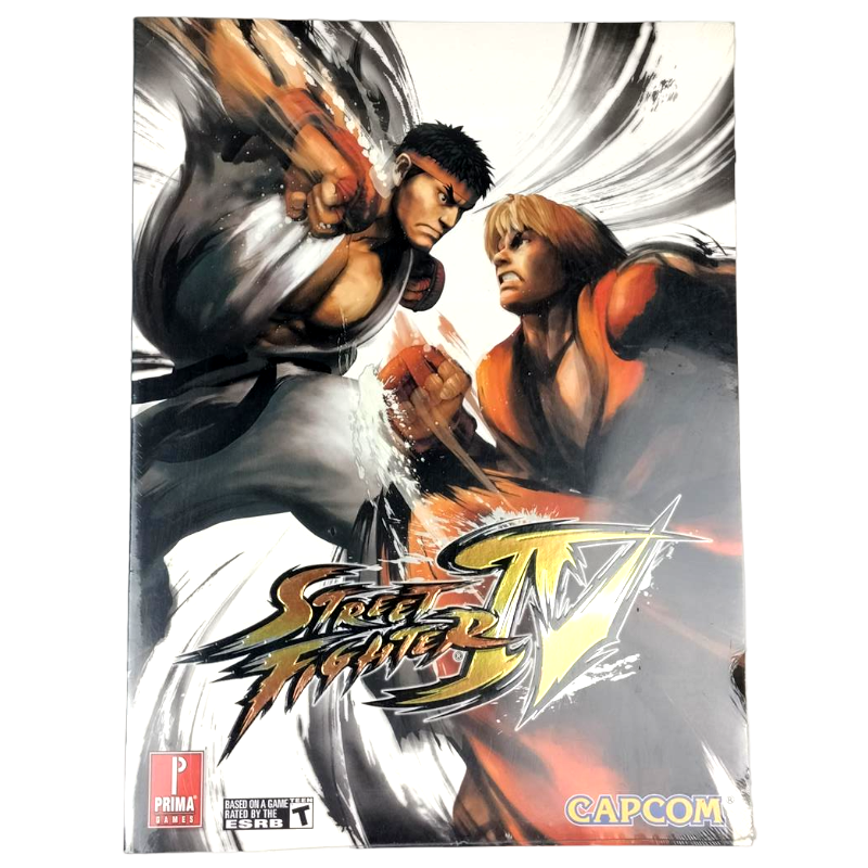 REVISTA PRIMA STREET FIGHTER IV OFFICIAL STRATEGY GUIDE XBOX 360
