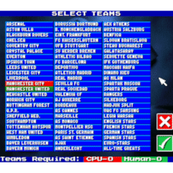 MANCHESTER UNITED CHAMPIONSHIP SOCCER SN IG1