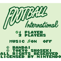 FOOTBALL INTERNATIONAL GB IG1