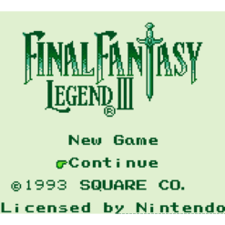 FINAL FANTASY LEGEND III GB IG3