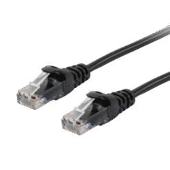 EQUIP CABO DE REDE U/UTP CAT.6 26AWG 10MTS (PRETO)