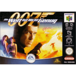 007 WORLD IS NOT ENOUGH (GER) N64 (S/CAIXA, S/MANUAIS)
