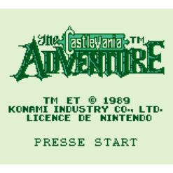 CASTLEVANIA THE ADVEMTURE GB IG3