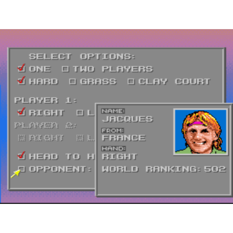 DAVID CRANE'S AMAZING TENNIS SN - Image 2