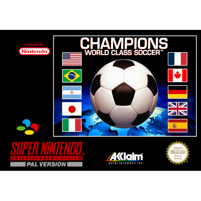 CHAMPIONS WORLD CLASS SOCCER SN