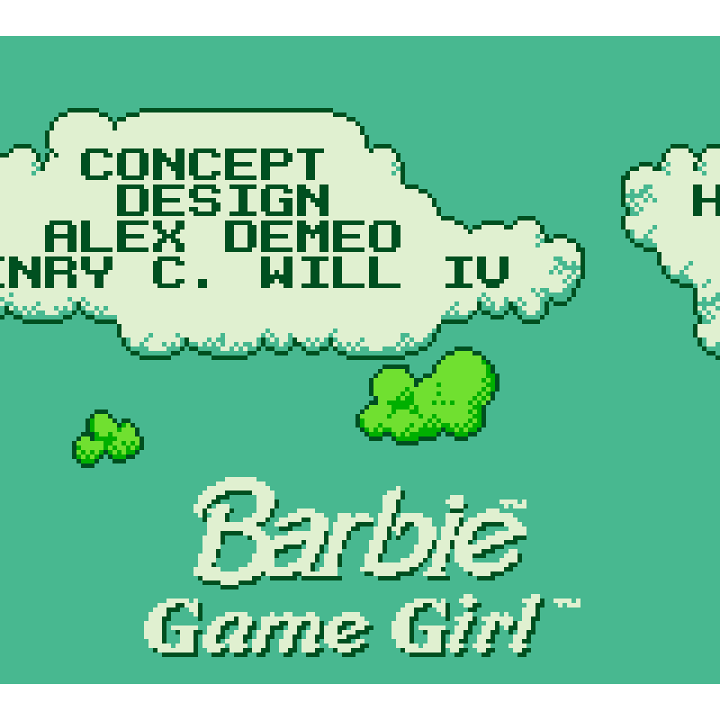 BARBIE GAME GIRL GB (S/CAIXA, S/MANUAIS) - Image 2