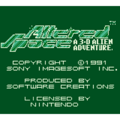 ALTERED SPACE A 3 D ALIEN ADVENTURE GB IG1