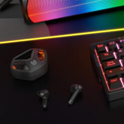 KROM KALL AURICULARES BLUETOOTH GAMING IN EAR PRETOS 4