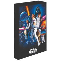 QUADRO ILUMINADO 30CMX40CM STAR WARS (A NEW HOPE)