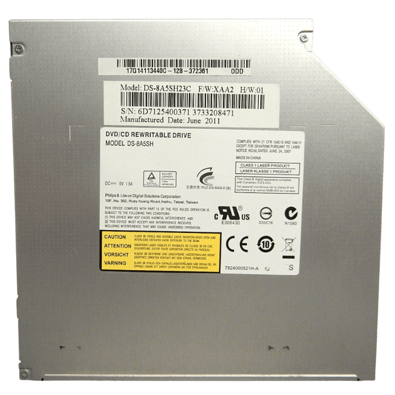 UNIDADE DVD-RW DS-8A5SH23C