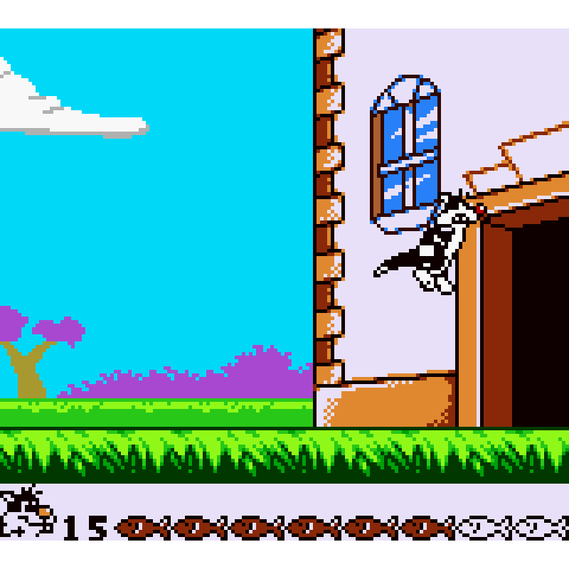 SYLVESTER AND TWEETY BREAKFAST ON THE RUN GBC (S/CAIXA, S/MANUAIS) - Image 2