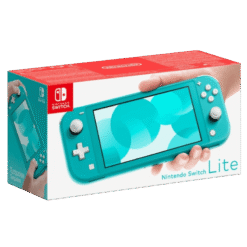 CONSOLA NINTENDO SWITCH LITE AZUL TURQUESA (COMPLETA)(SEMI-NOVA)