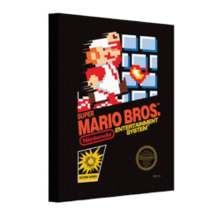 TELA 30X40 SUPER MARIO BROS NES COVER FC