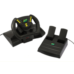 JOYTECH VOLANTE OFICIAL JORDAN GRAND PRIX RACING WHEEL NINTENDO 64 SEMI NOVO IG1
