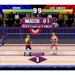 WWF WRESTLEMANIA THE ARCADE GAME SN IG2