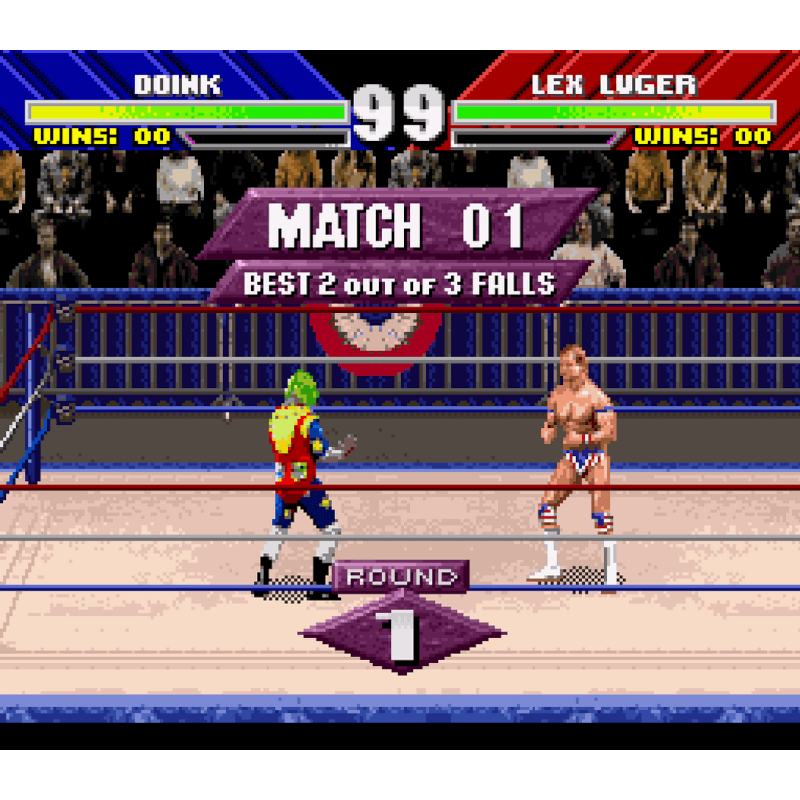 WWF WRESTLEMANIA THE ARCADE GAME SN - Image 3