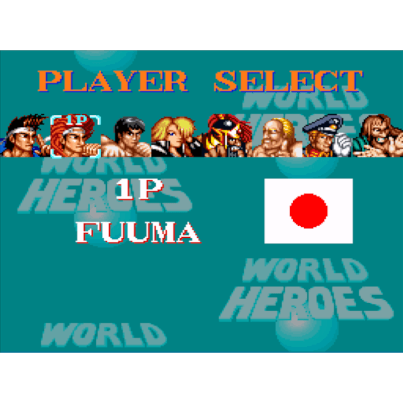 WORLD HEROES SN - Image 3