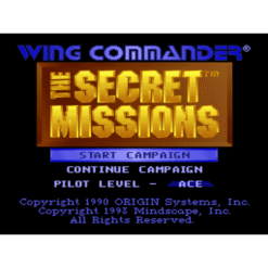 WING COMMANDER THE SECRET MISSIONS SN IG1