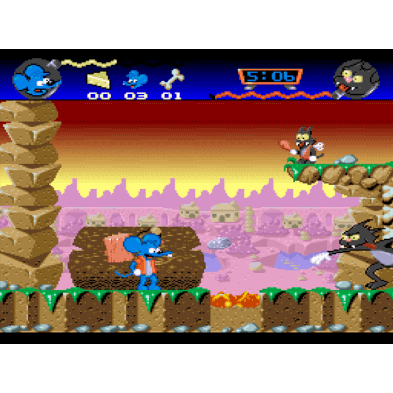 THE ITCHY & SCRATCHY GAME SN - Image 2