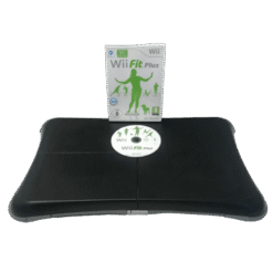 WII FIT PLUS + WII BALANCE BOARD (PRETA) (SEMI-NOVA)