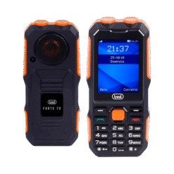 TREVI FORTE 70 TELEMÓVEL ANTI-CHOQUE (PRETO/LARANJA)