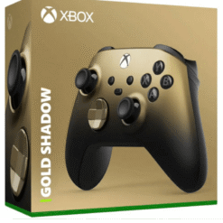 MICROSOFT COMANDO SEM FIOS GOLD SHADOW XBOX IG2