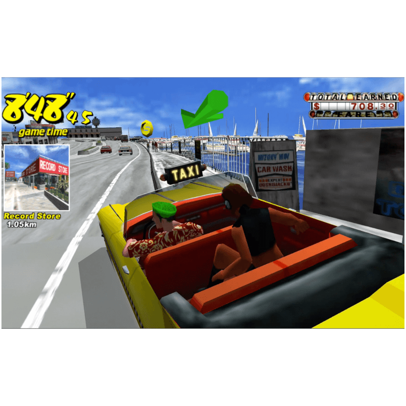 CRAZY TAXI (PLATINUM) PS2 - Image 2