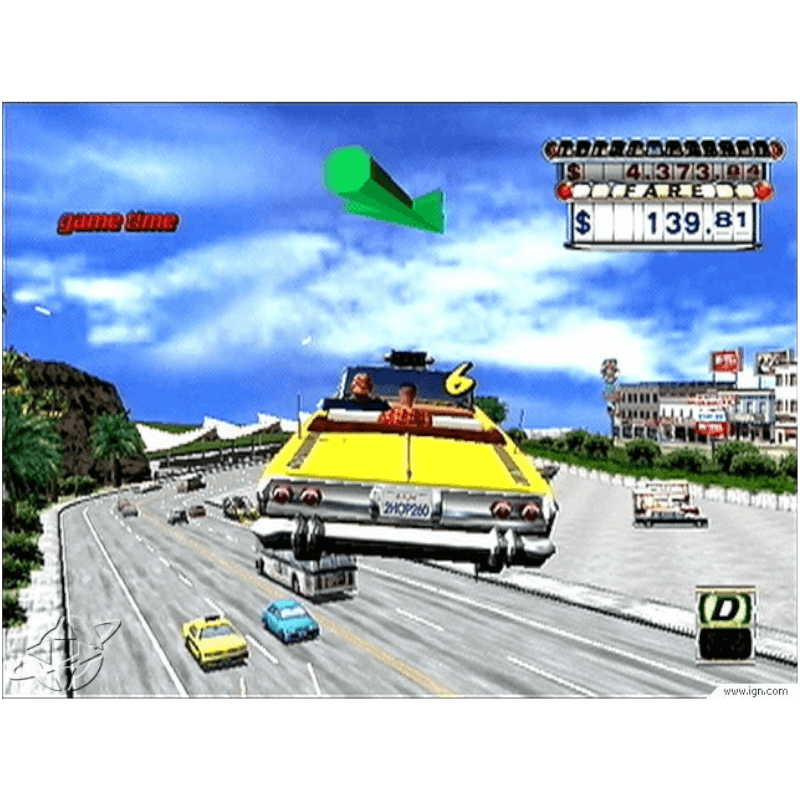 CRAZY TAXI (PLATINUM) PS2 - Image 4