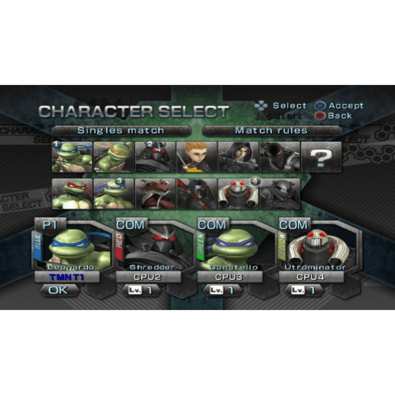 TEENAGE MUTANT NINJA TURTLES SMASH-UP PS2 - Image 4