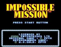 Impossible Mission MS IG 1