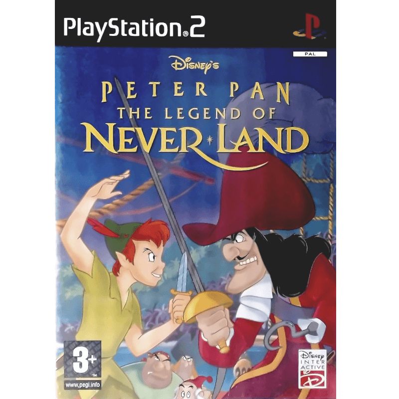 DISNEY'S PETER PAN THE LEGEND OF NEVER LAND PS2