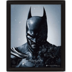 QUADRO POSTER 3D BATMAN ARKHAM ORIGINS BATMAN JOKER FC
