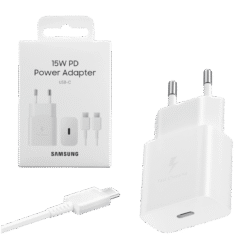 SAMSUNG CARREGADOR 15W TYPE C TYPE C BRANCO IG1