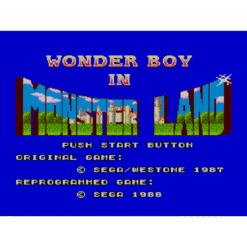 WONDER BOY IN MONSTER LAND MS IG1