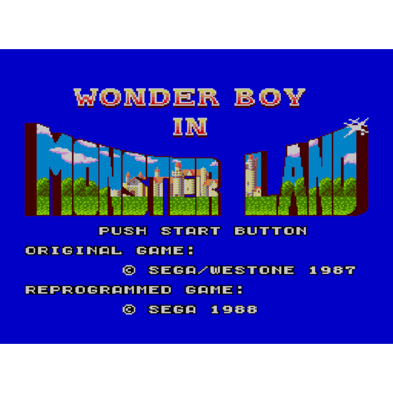 WONDER BOY IN MONSTER LAND MS - Image 2