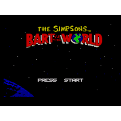 THE SIMPSONS BART VS THE WORLD MS IG1