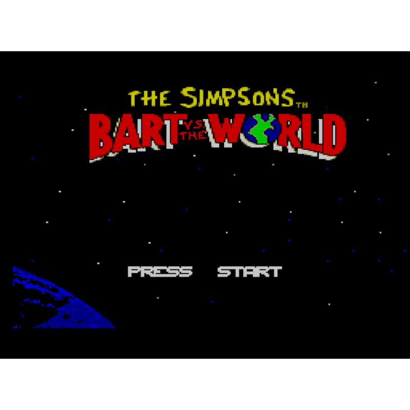 THE SIMPSONS BART VS THE WORLD MS - Image 2