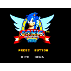 SONIC THE HEDGEHOG MS IG1