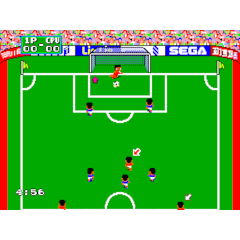 GREAT SOCCER THE SEGA CARD MS - Image 4