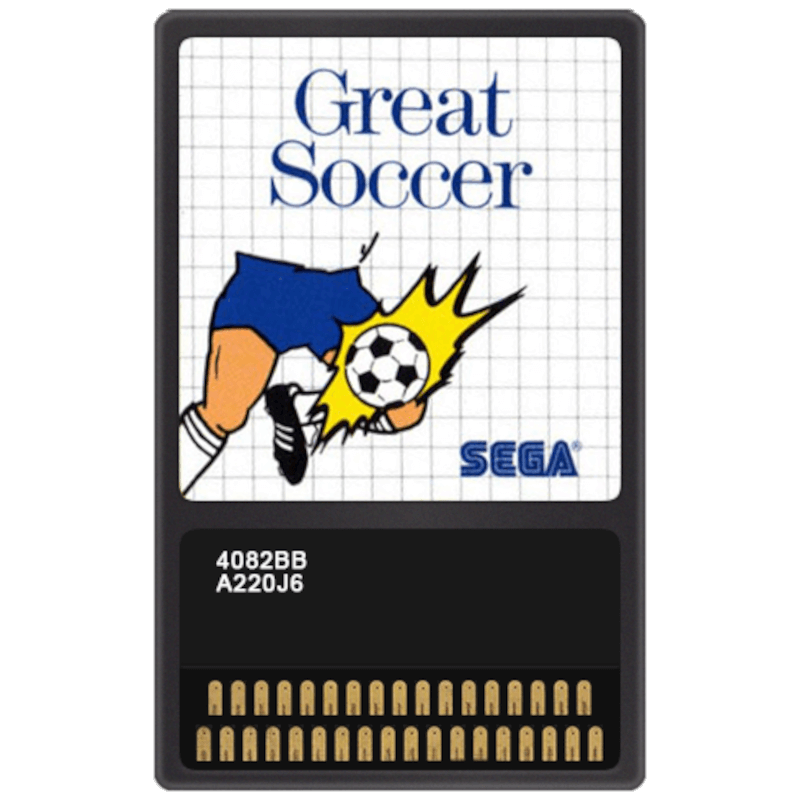 GREAT SOCCER THE SEGA CARD MS - Image 3
