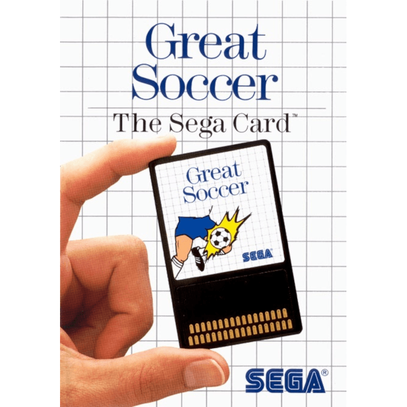 GREAT SOCCER THE SEGA CARD MS