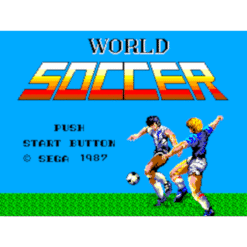 WORLD SOCCER THE MEGA CARTRIDGE MS IG1