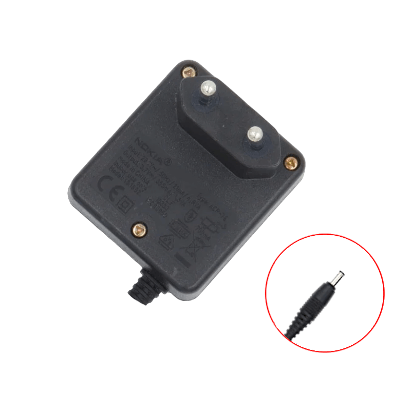 CARREGADOR NOKIA 3.7V 375MA 2X0.8MM 1.3W(SEMI-NOVO)