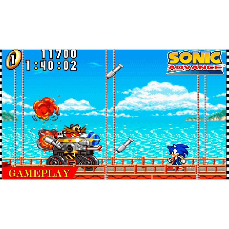 SONIC ADVANCE GBA (S/CAIXA, S/MANUAIS) - Image 3